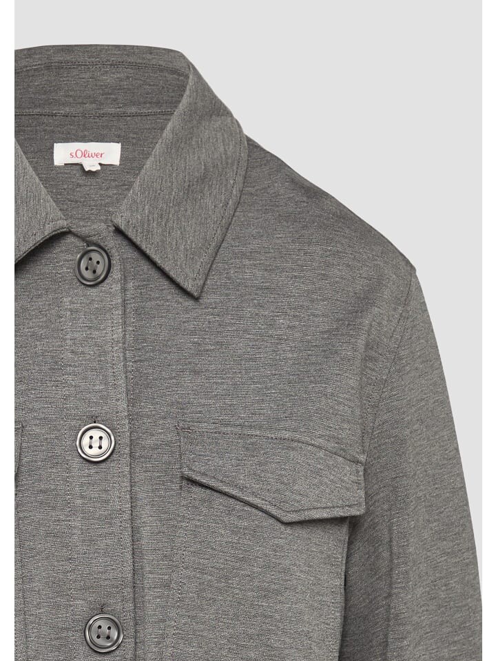 

Куртка s.Oliver Indoor-Jacke langarm, серый