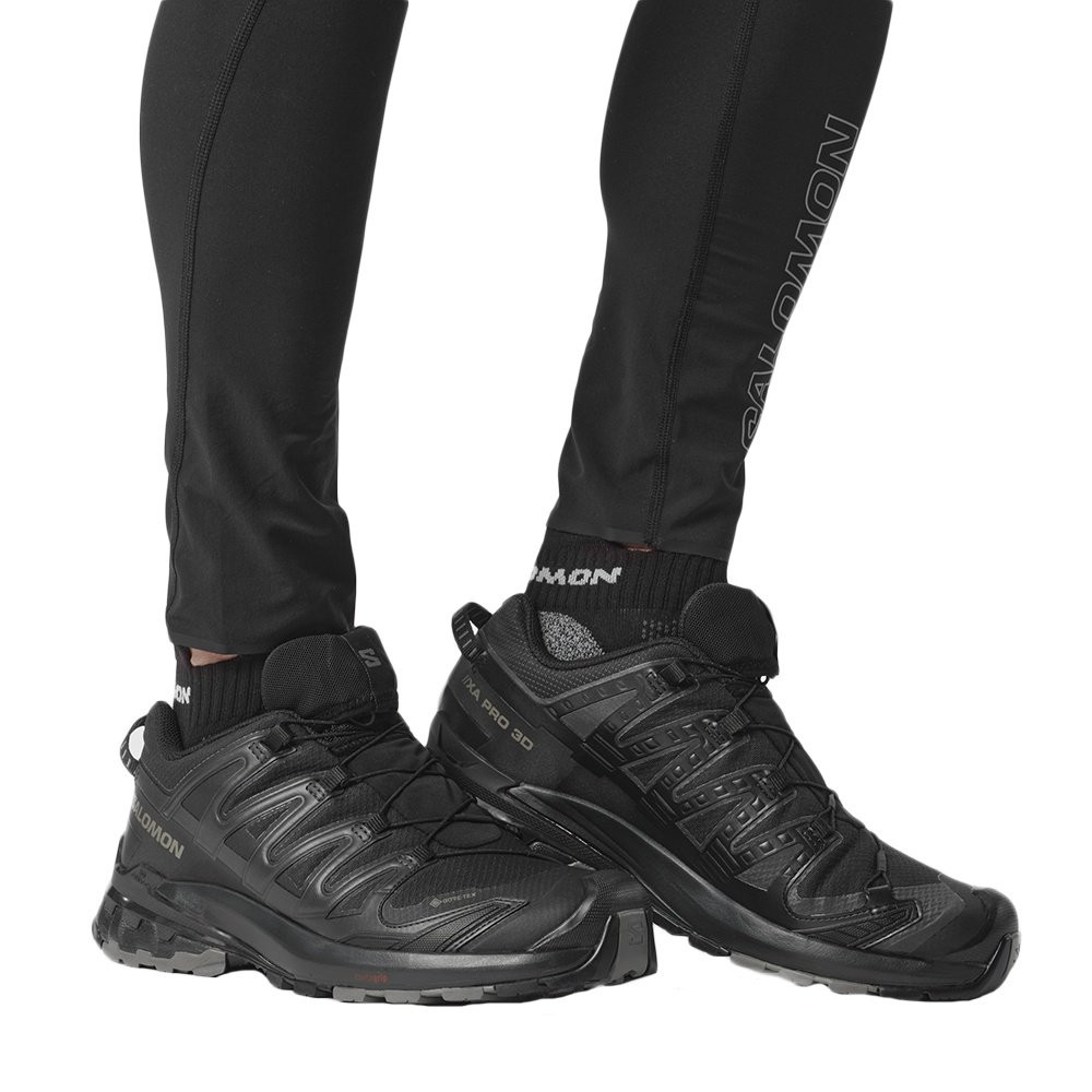 Кроссовки для трейлраннинга Salomon XA Pro 3D V9 GORE-TEX (мужские), Black/Phantom/Pewter — фото 2