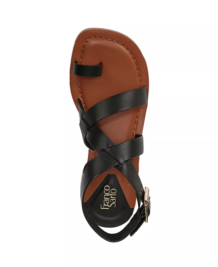 Женские босоножки Ina Toe Loop на платформе с ремешком на щиколотке Franco Sarto, черный — фото 4