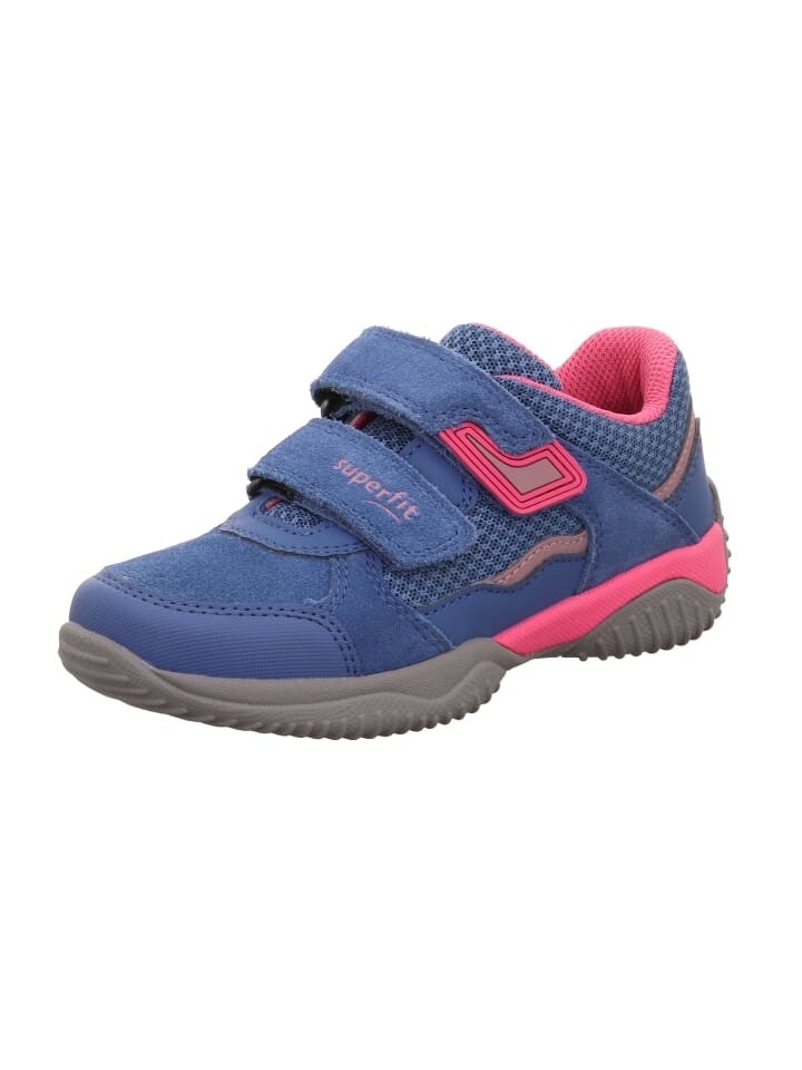 

Низкие кроссовки superfit STORM, цвет blau/lila