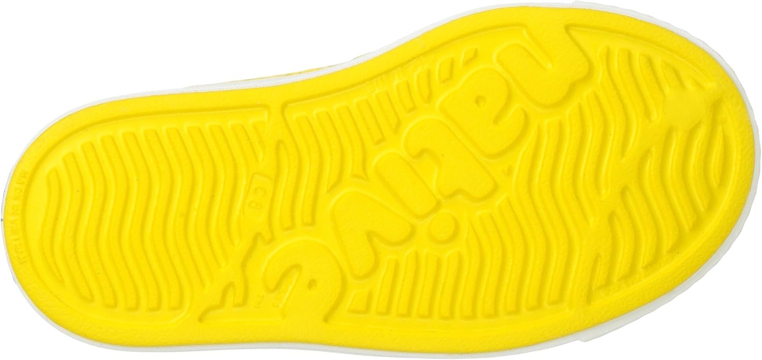 Кроссовки Native Shoes Jefferson для детей любого пола (малыши/маленькие дети), желтый/белый — фото 3