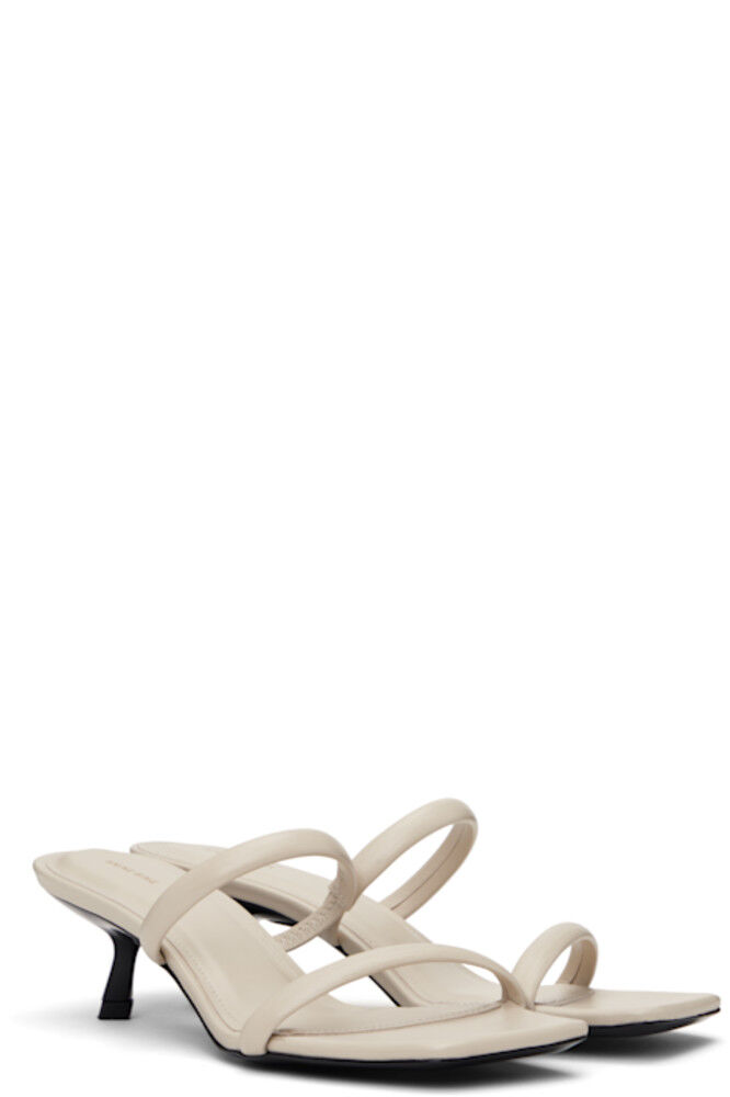 Туфли-мюли Hilda Off-White ANINE BING — фото 4