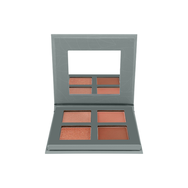 Палитра прессованных пигментов для век Boho chic, 8 г W7 Very vegan pressed pigment quad — фото 3