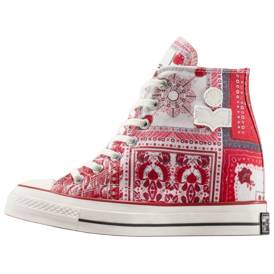 

Converse Chuck 70 Isabel Marant x Chuck 70 Wmns Wedge Platform High 'Red Bandana Scarf'