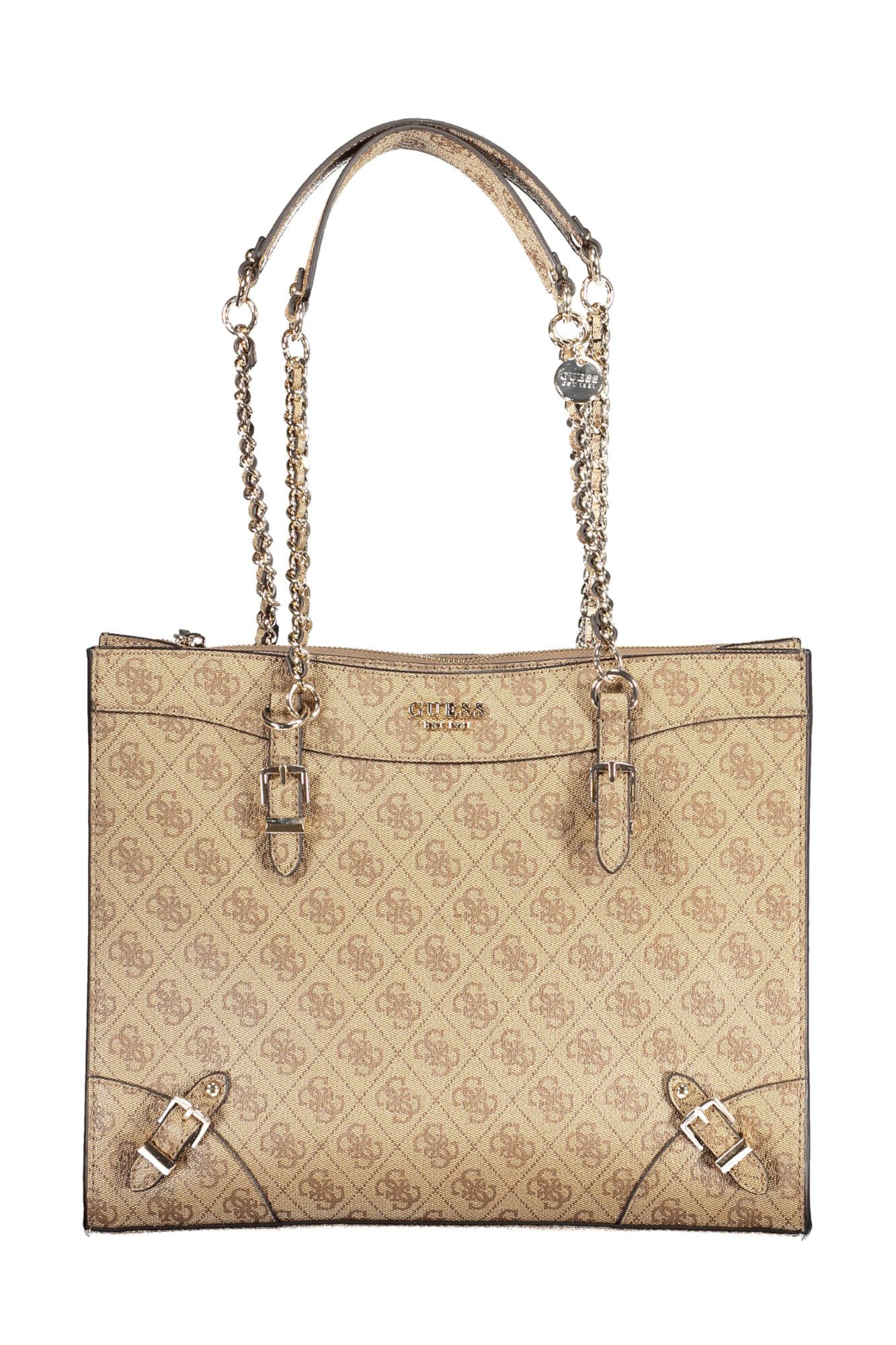 

Бежевая женская сумка из полиуретана Guess Shoes