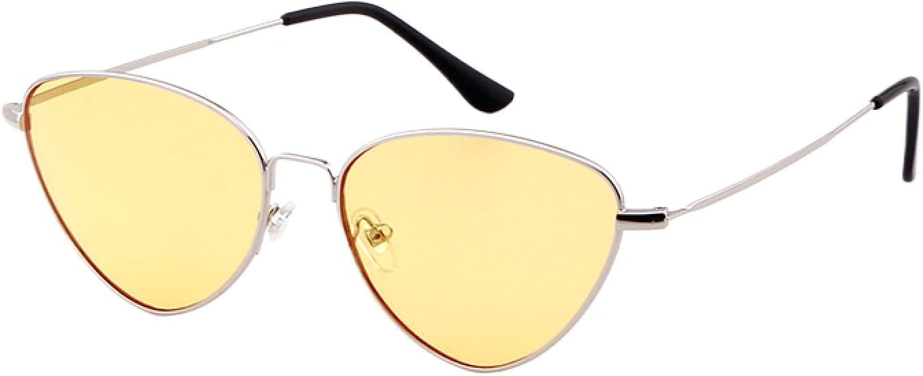 

Солнцезащитные очки с защитой от УФ-излучения UV400 | Красная металлическая оправа "кошачий глаз" | Для женщин и мужчин, для занятий спортом на открытом воздухе и вождения DSVIGF, C4