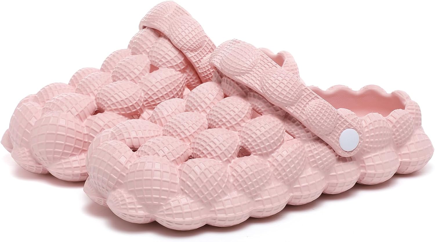 

Массажные шлепанцы с пузырьками, пузырчатые слайды для женщин/мужчин, забавные пузырчатые туфли, унисекс дышащие пляжные сандалии Jswei, розовый