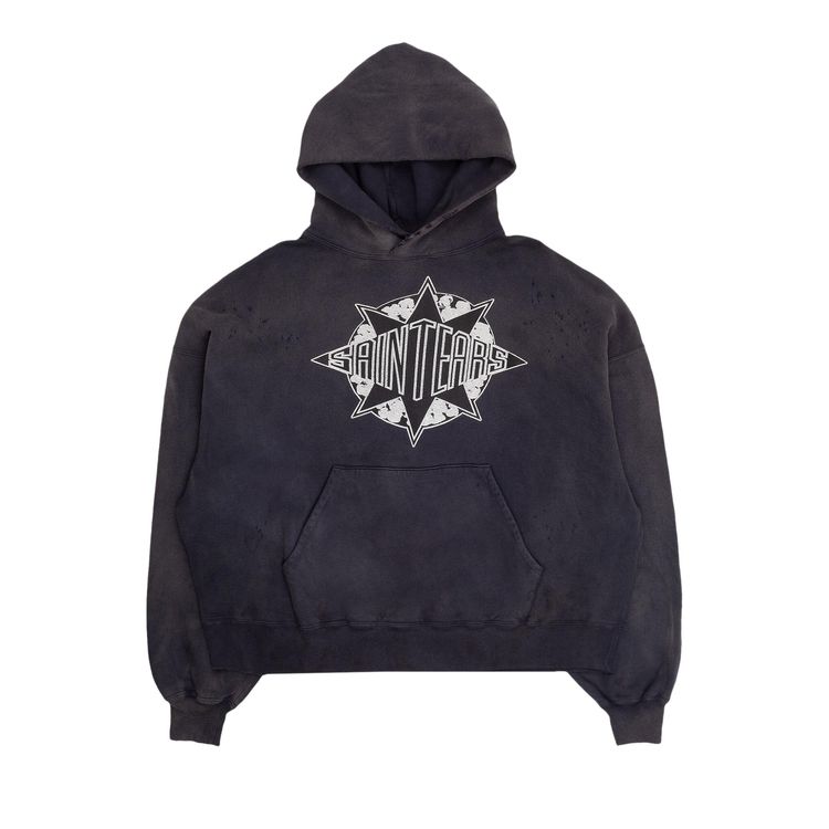 

Худи SAINT Mxxxxxx x Denim Tears Saint Tears Hoodie Black, черный