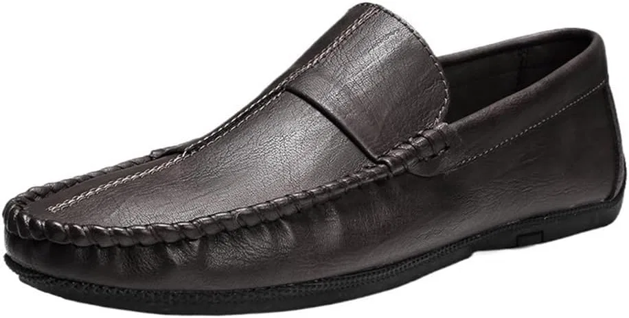 Лоферы кожаные Oxford Grey DHFIRUFSHLO