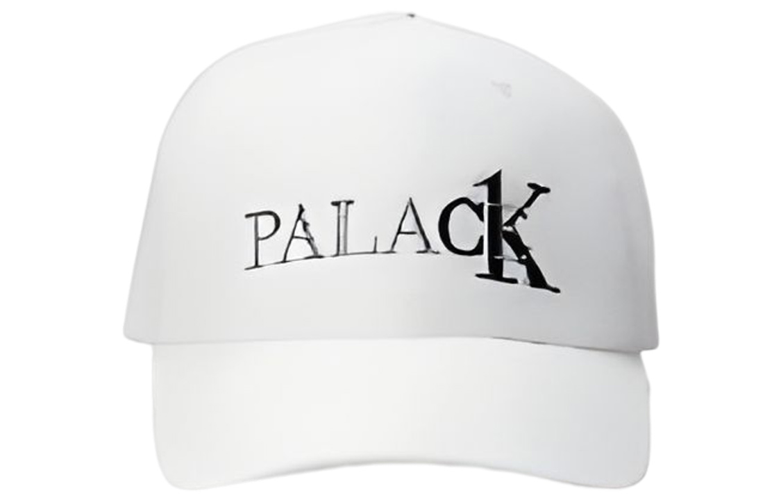 

Бейсболка унисекс белая PALACE