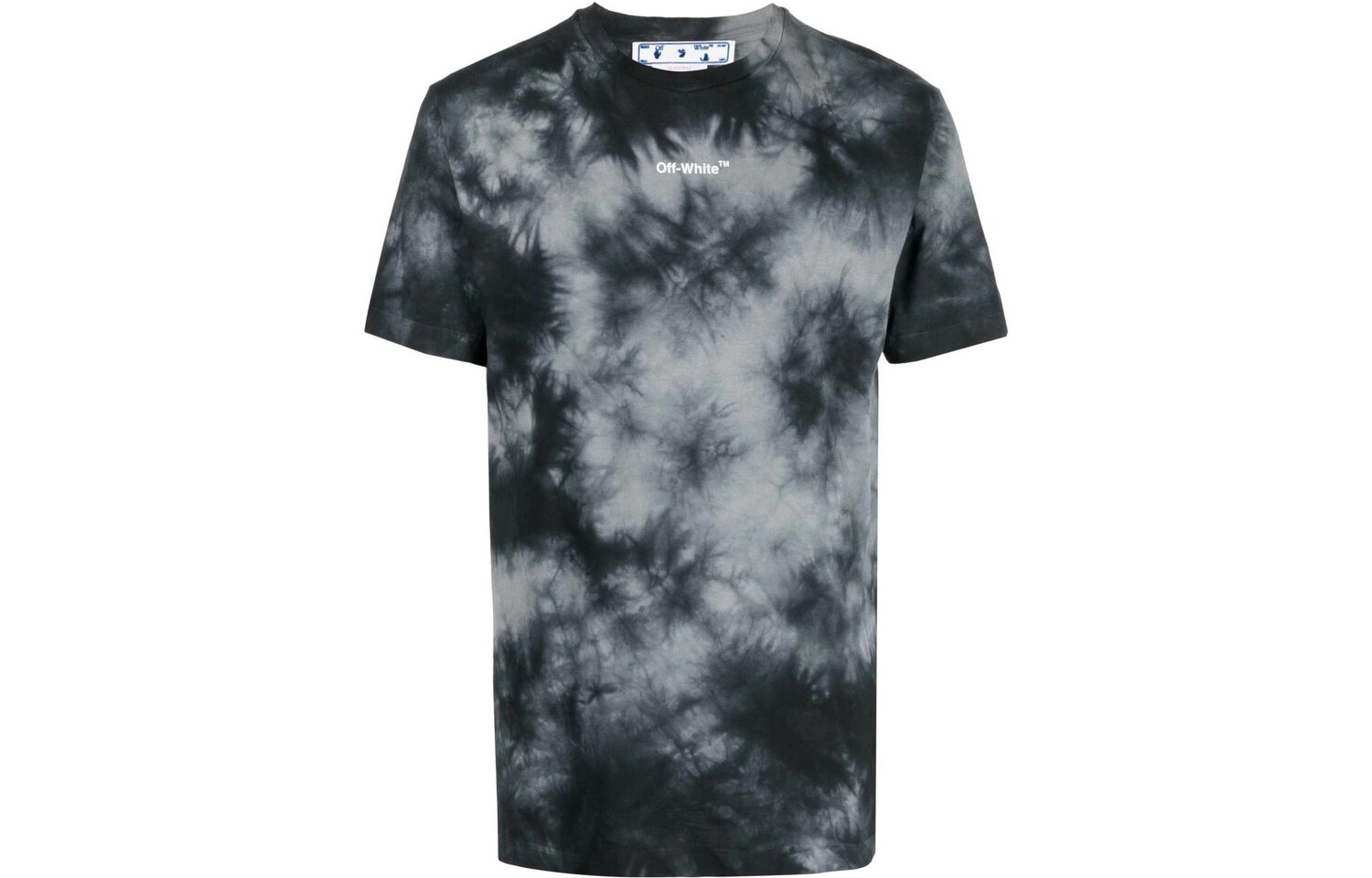 

Футболка мужская Off-White Arrow Tie Dye, черный