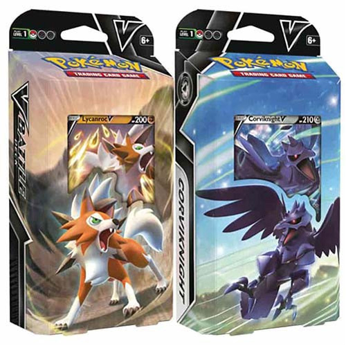 

Карточная игра Pokemon Tcg: V Battle Deck – Lycanroc Vs Corviknight – 2 Set