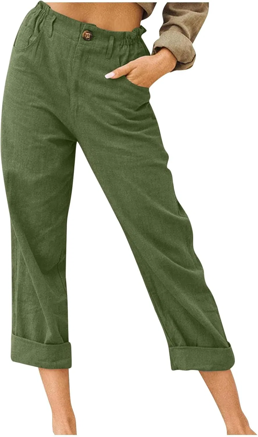 Капри для женщин Active, A02_army Green