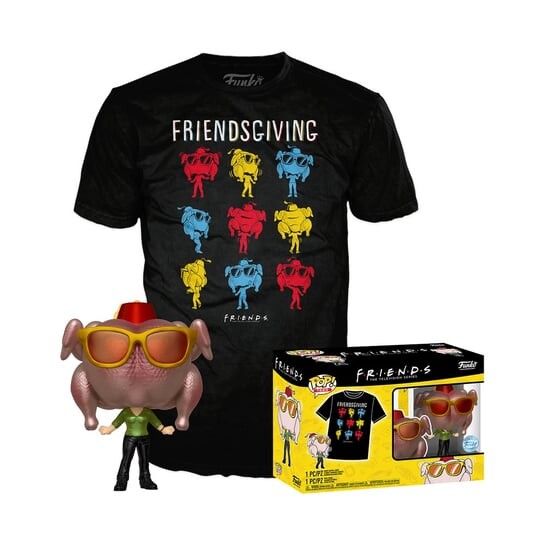 

Friends — Bobble Head Pop N° 706 — Моника С/Турция + футболка (XL) Funko