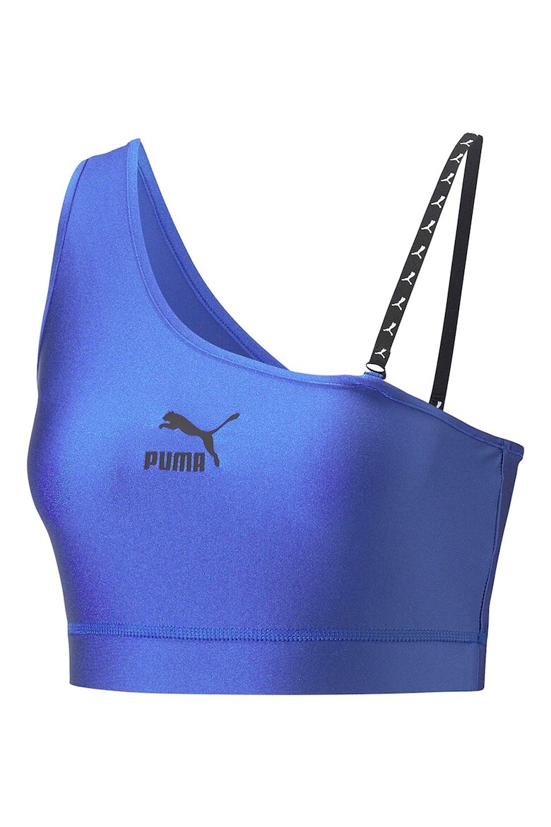 

Укороченный топ с логотипом Dare To Puma, синий