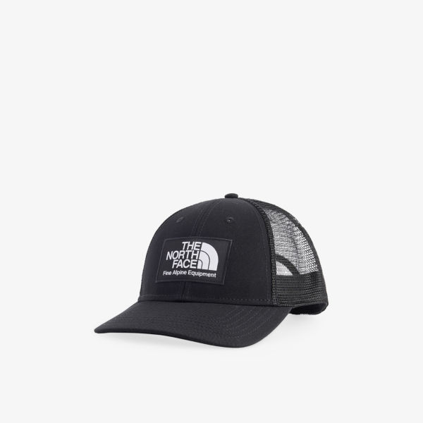 

Бейсболка The North Face Mudder trucker с тканой вставкой, черный