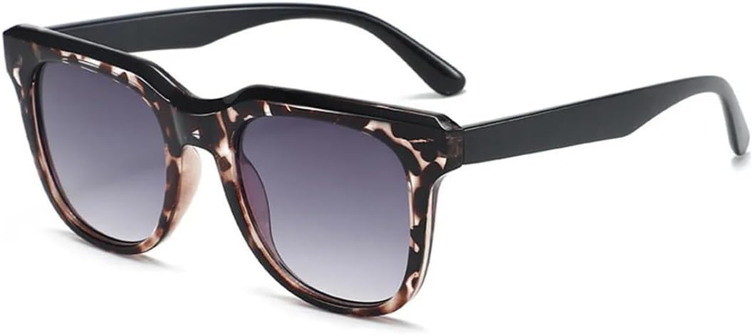 

Солнцезащитные очки с защитой от УФ-излучения UV400 | Линзы с градиентным леопардовым принтом | Яркие линзы для женщин и мужчин, для занятий спортом на открытом воздухе и вождения LXLHWN, Black Leopard Gray