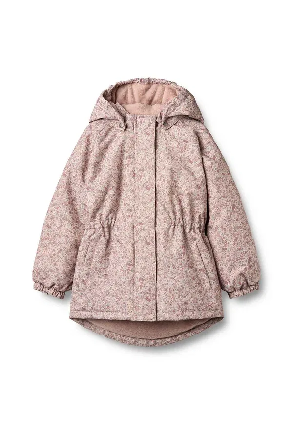 Куртка Petra parka Wheat, цвет пыльно-розовый с цветами