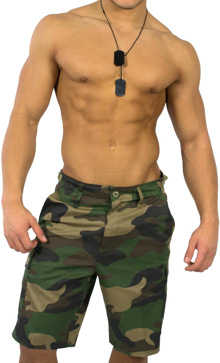 

Шорты Normani Outdoor Sports Herren BDU Dasht, цвет Woodland