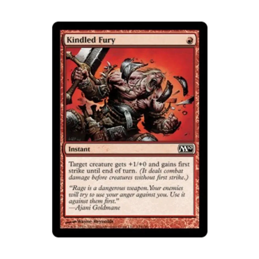 

CCG Разожженная ярость (С) (Фольга), MTG - Magic 2010