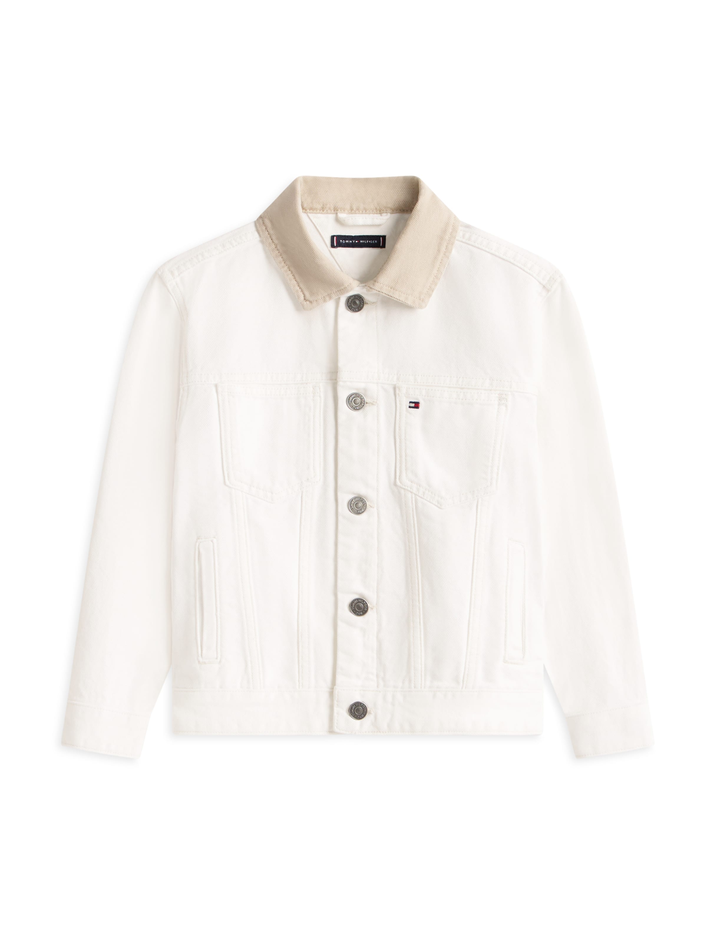 

TOMMY HILFIGER Куртка межсезонная 'Heritage' в белом цвете