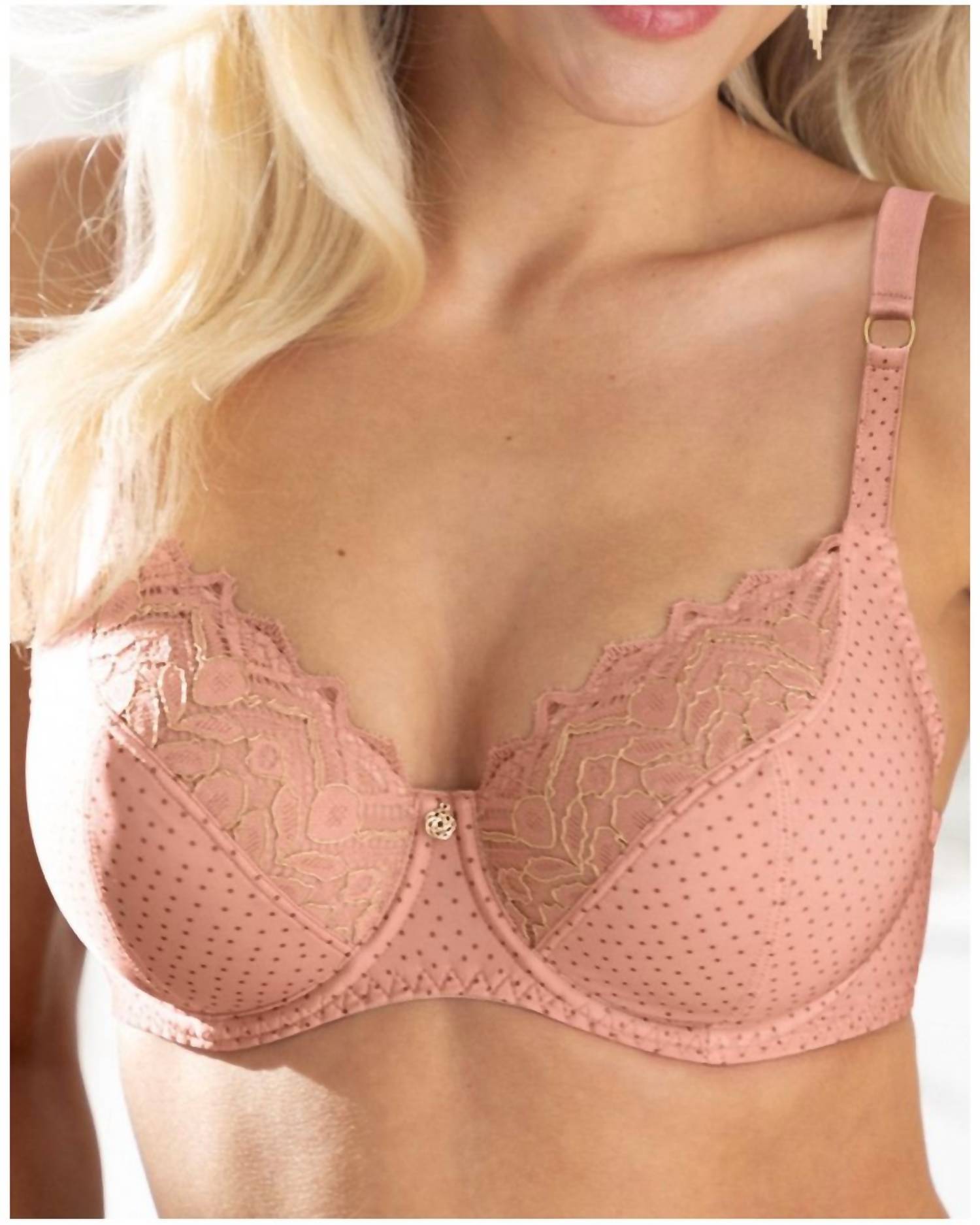 

Бюстгальтер 3/4 чашки в цвете Bulles Rosees Antigel Boudoir de Filles