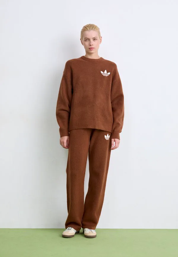 Вязаный джемпер Adidas Originals, Preloved Brown — фото 2