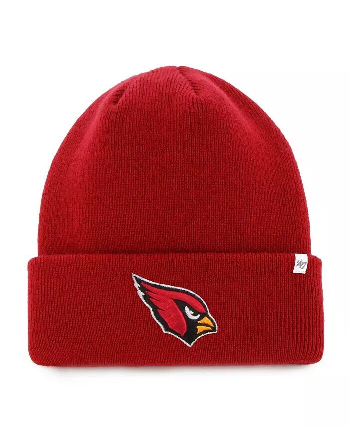 

Мужская базовая вязаная шапка с манжетами Cardinal Arizona Cardinals Primary '47 Brand