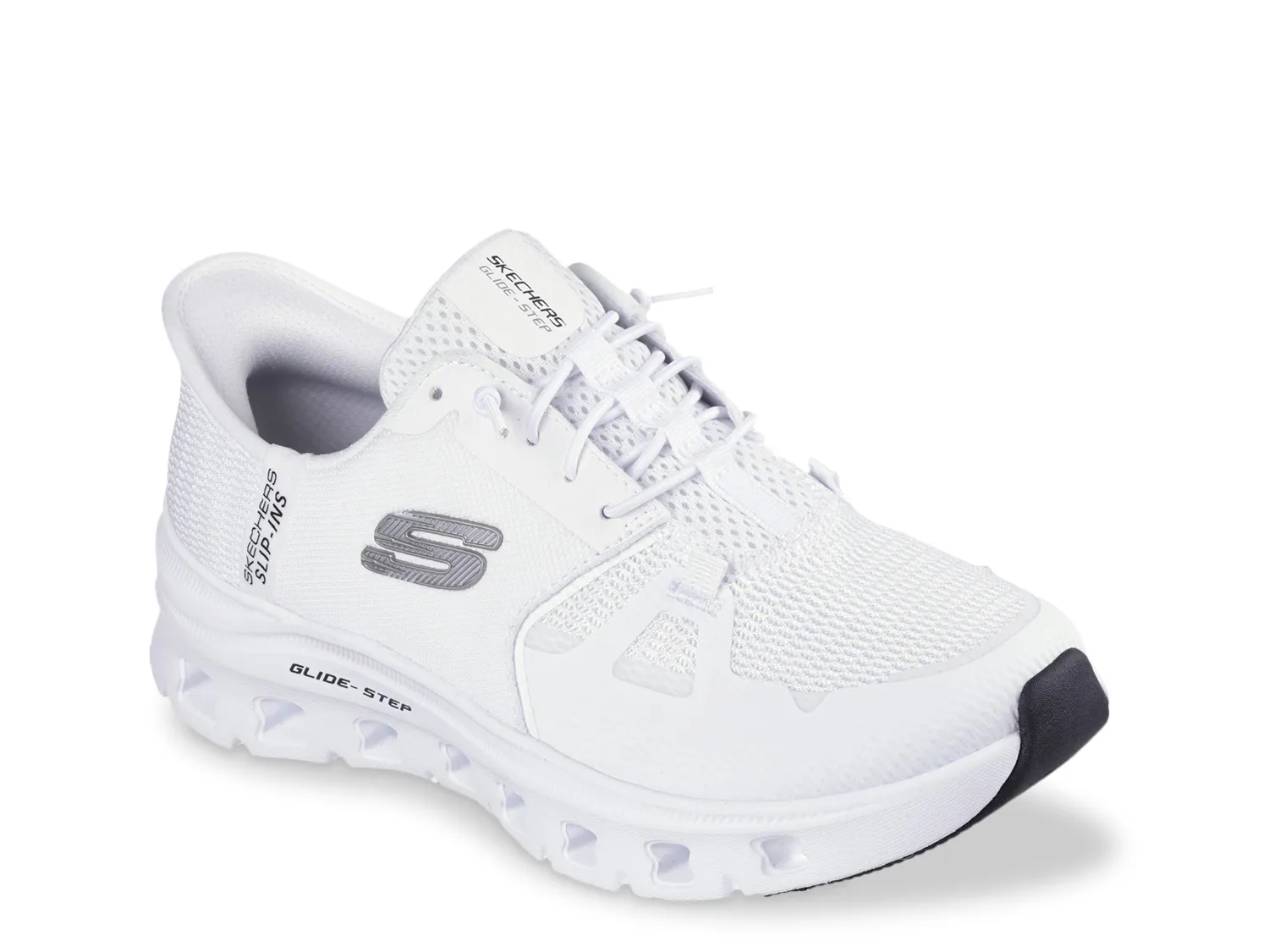 Кроссовки Hands Free Slip-Ins: Glide Step Sole Sneaker Skechers, белый