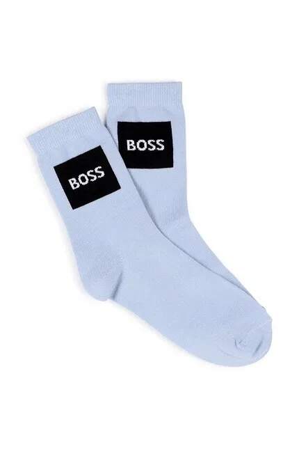Носки детские 3 шт BOSS, фиолетовый — фото 2