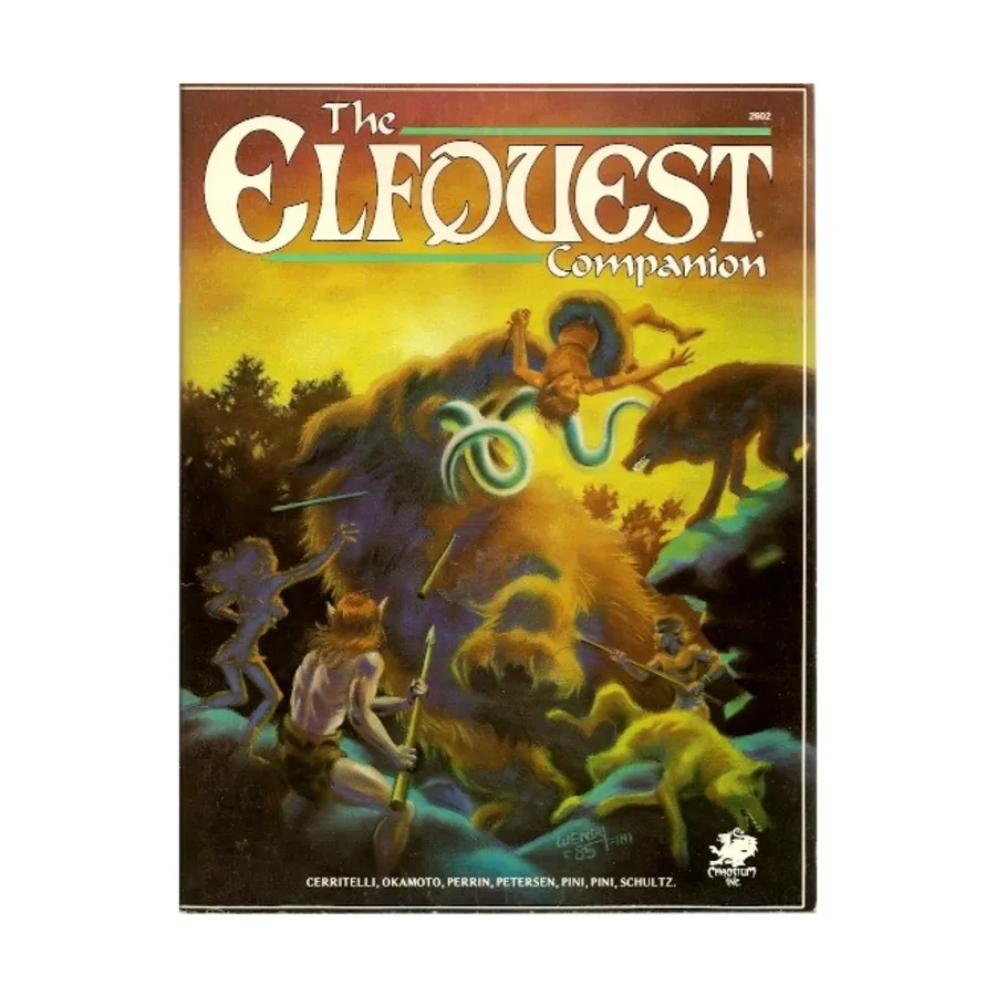 

Elfquest Companion, ElfQuest, мягкая обложка