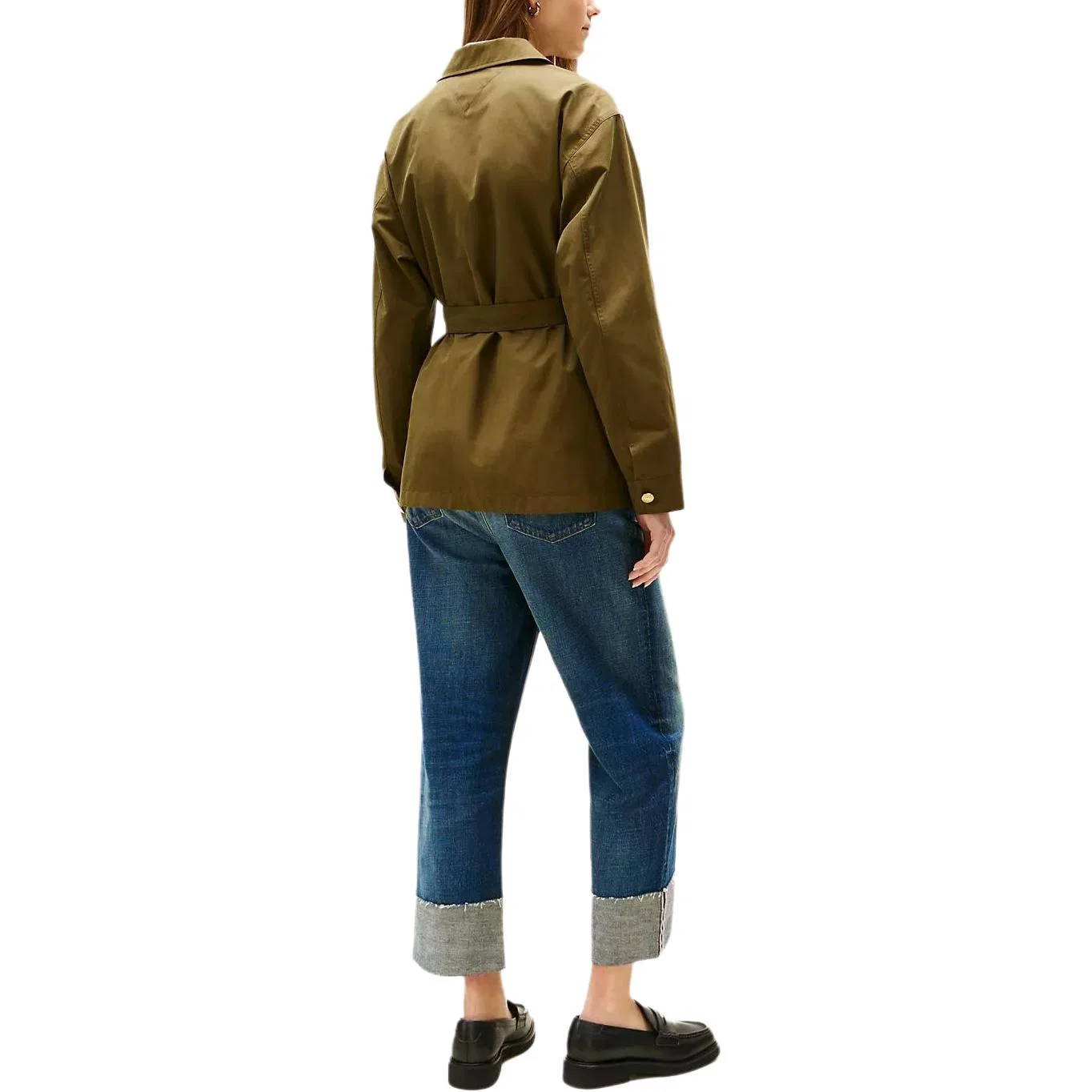 Куртка женская Tommy Hilfiger, Olive Green — фото 4