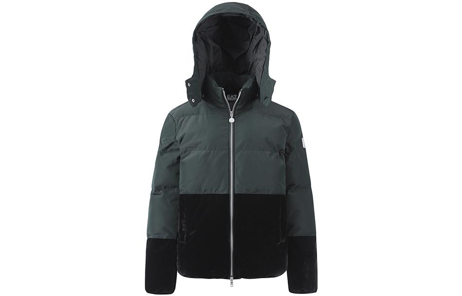 

EA7 Пуховик женский черный EMPORIO ARMANI