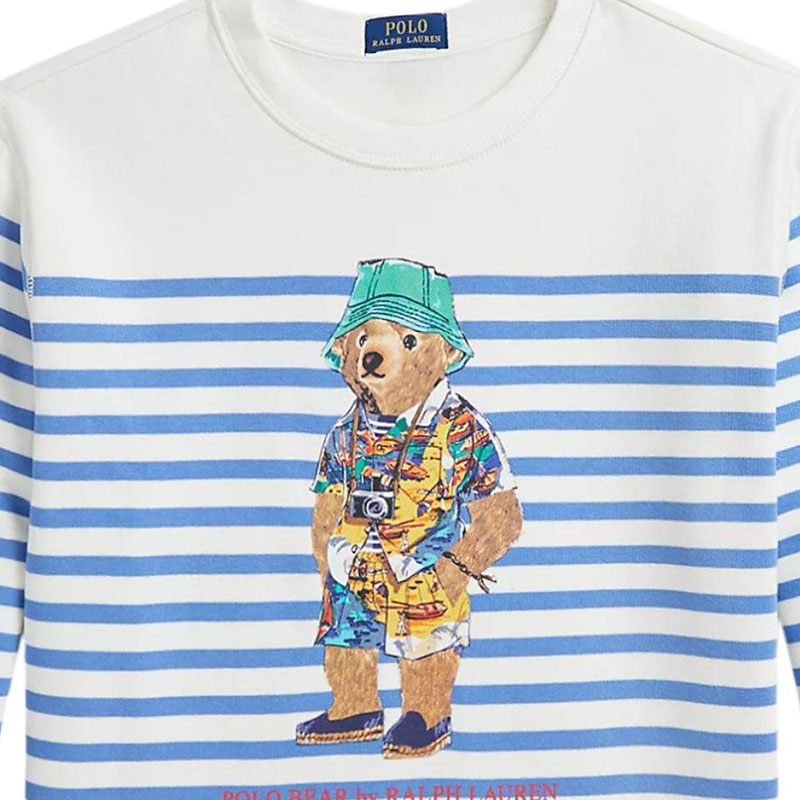 Polo Ralph Lauren Белая детская толстовка Kids' — фото 4
