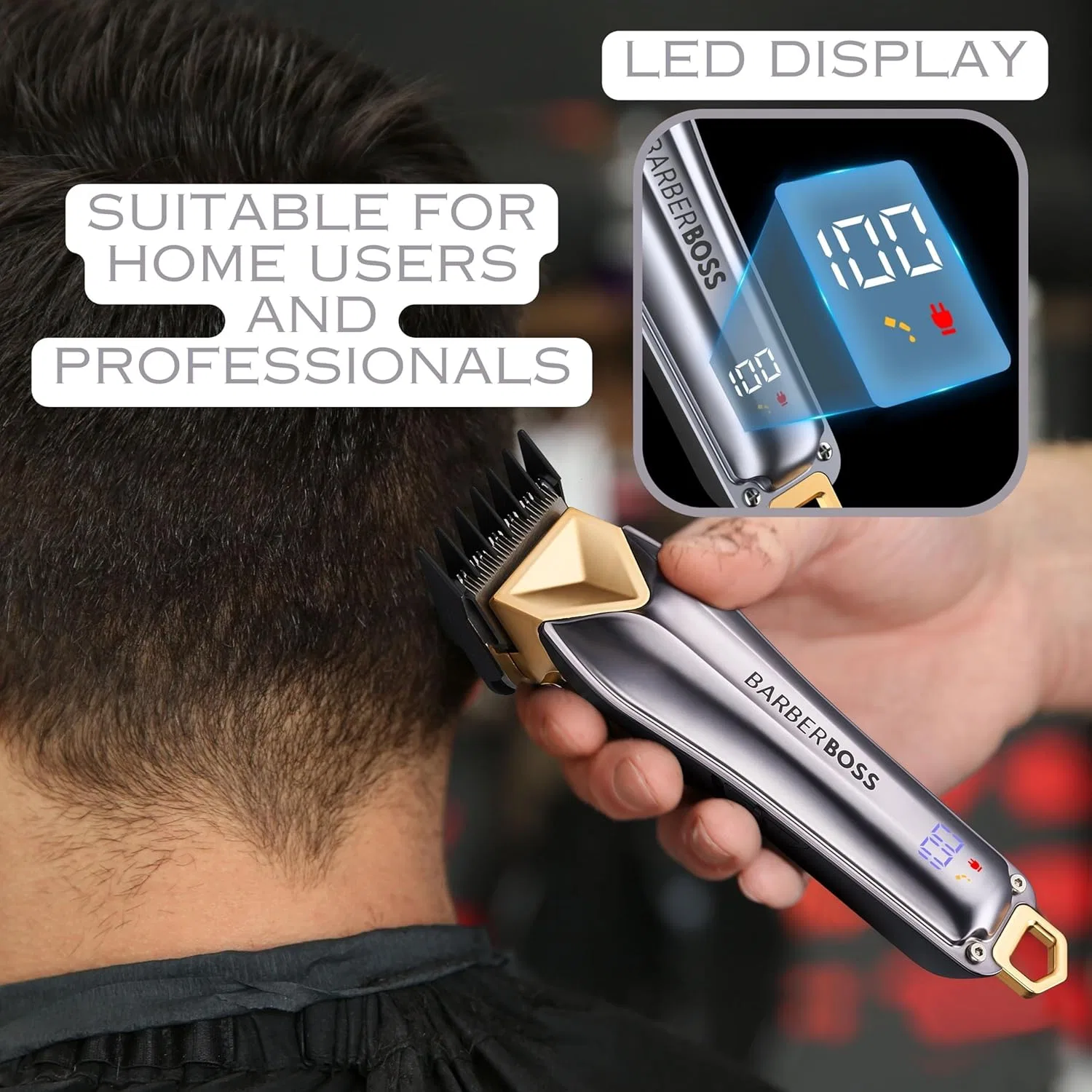 Набор для стрижки волос и бороды Barberboss Barberboss — фото 2