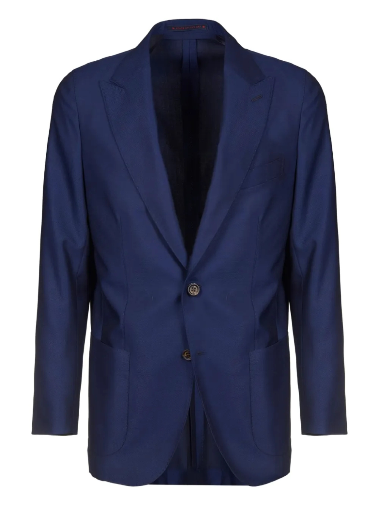 

Однобортный блейзер Bagnoli Sartoria Napoli, синий