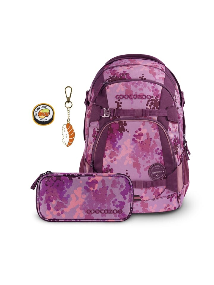 

Рюкзак Coocazoo Schul Set MATE COLOUR UP Set, цвет cherry blossom & sushi love