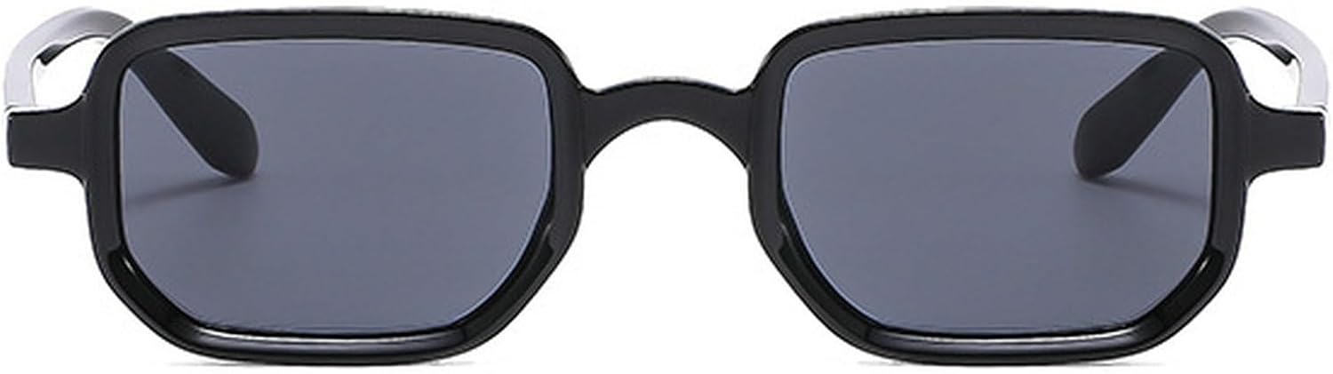 

Модные квадратные солнцезащитные очки для женщин, ретро-градиентные очки с защитой от УФ-излучения UV400, мужские солнцезащитные очки с леопардовым принтом синего цвета mincl, Black