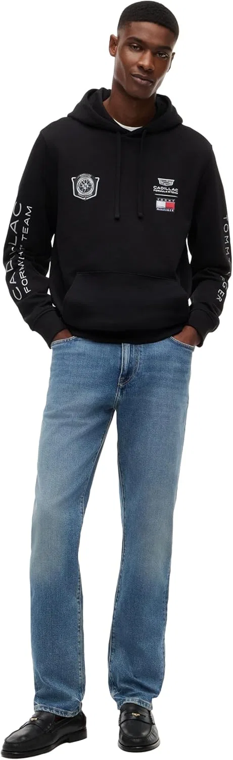 Мужская толстовка Tommy Hilfiger Formula 1 Tommy X Cadillac F1® Team Graphic Hoodie — фото 3