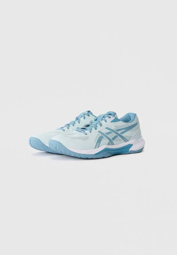 Волейбольные кроссовки gel tactic 13 Asics, Cool Grey/Saba Blue — фото 2