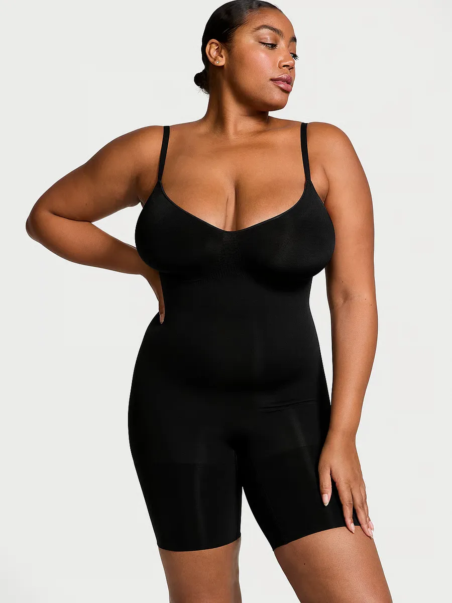 

Боди до середины бедра Seamless Shaping Victoria'S Secret, черный