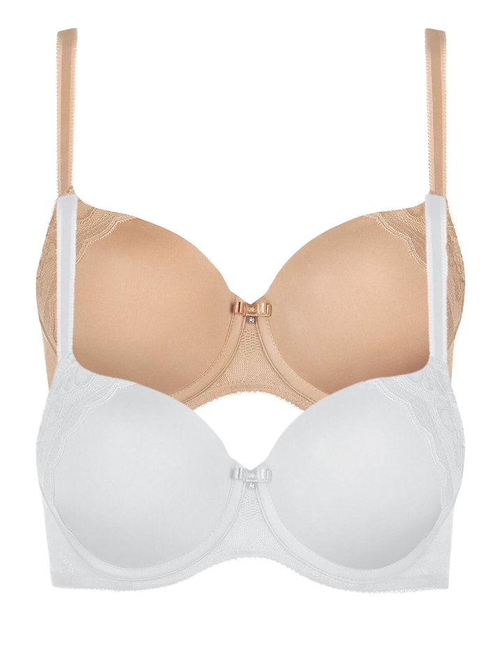 

Бюстгальтер на косточках Lisca, цвет sweet almond-white