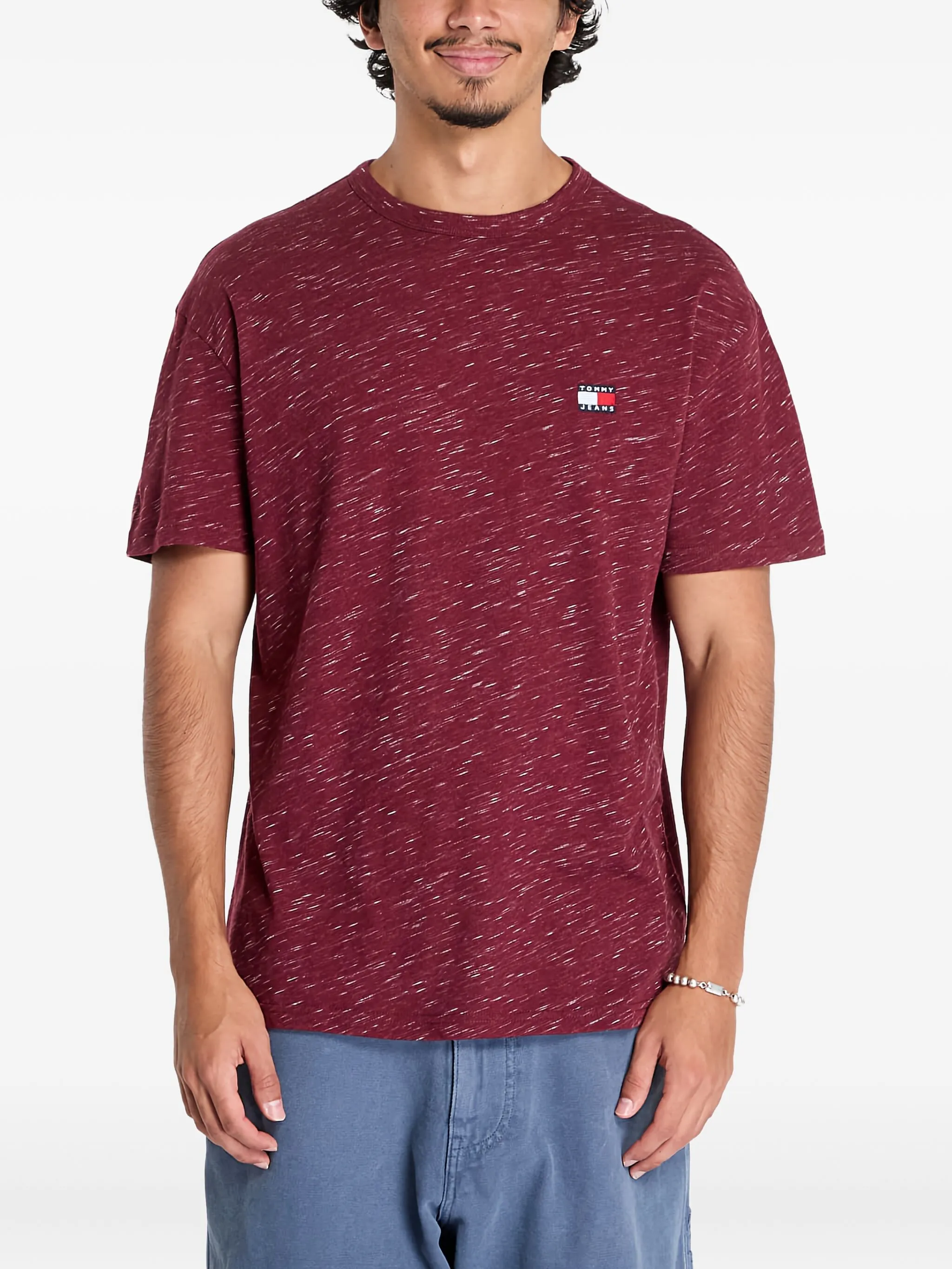 

Футболка Badge Tommy Jeans, красный