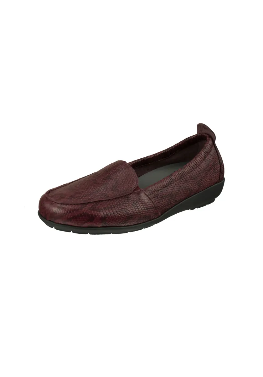 Мокасины Natural Feet "Мона" с эргономичной стелькой, красный