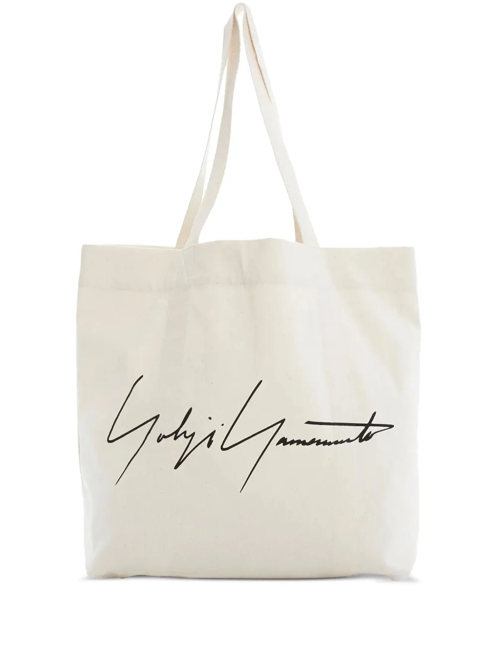 

Сумка-тоут Signature Discord Yohji Yamamoto, нейтральный