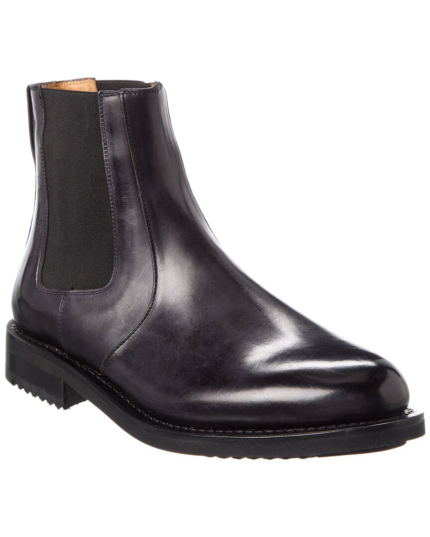 

Ботильоны Ferragamo Nono из кожи Salvatore Ferragamo, черный