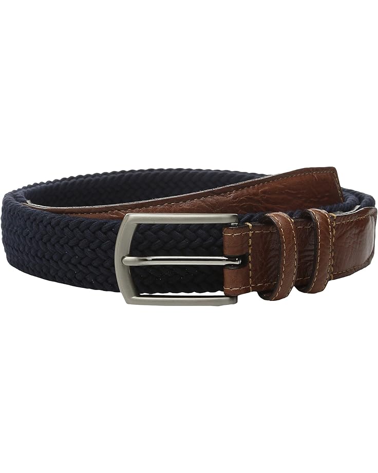 

Ремень Torino Leather Co. 32MM Italian Woven Multi Cotton Elastic, темно-синий