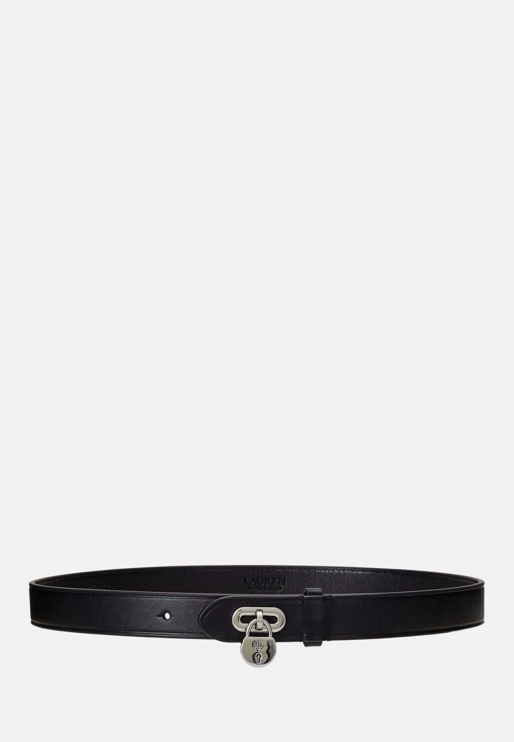 

Ремень PADLOCK BELT SKINNY Lauren Ralph Lauren, черный