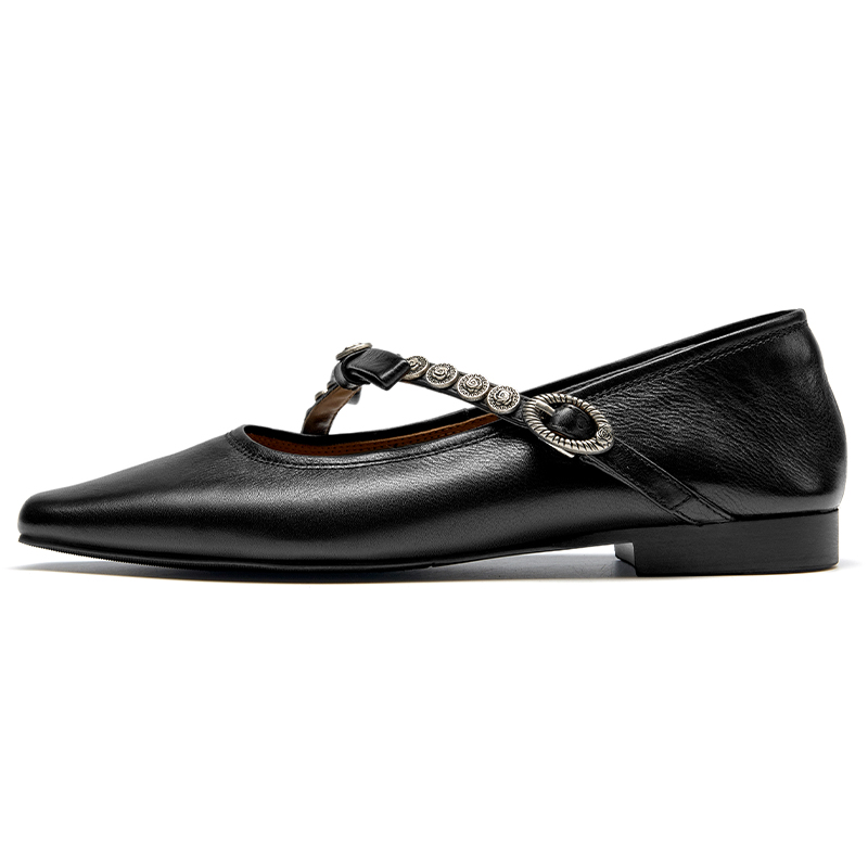 Туфли Мэри Джейн женские Beau Today, Silver