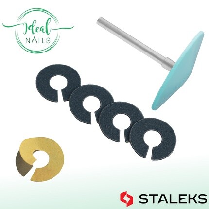 

Пластиковый диск для педикюрного зонта Pododisc с 5 подушечками 15-25 мм, Staleks